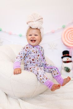 Say hello to the Snow Cute Dream Romper! Keep your little one cute and cozy all through the holiday season with this long sleeve romper featuring a snowman print. Snow much fun! Deck them out in this cutie for a festive Christmas look that's sure to be the envy of the town. Made from theÂ softest and most breathableÂ bamboo viscose material,Â your babe won't want to take this off! Designed for all the loveÂ and extra snuggles! SleepÂ and play with zero irritation with our tag-less garment tags! First Communion Shoes, Tuxedo Accessories, Toddler Flower Girls, Girls Gloves, Christmas Look, Girls Dress Outfits, Snow Much Fun, Toddler Flower Girl Dresses