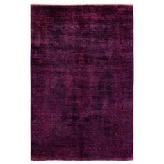 a purple rug on a white background