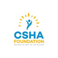 the logo for csa foundation paving the way to the future, which includes an image of a