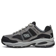 Sneakers Skechers, Running Shoes Black, Mens Skechers, Marathon Running Shoes, Marathon Running, Black Running Shoes, Running Shoes Sneakers, Sketchers Sneakers, Stylish Sneakers