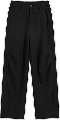 Baggy Black Dress Pants With Pockets, Black Baggy Dress Pants With Pockets, Black Ankle-length Dress Pants With Pockets, Black Wide-leg Sweatpants For Workwear, Sporty Black Wide Leg Pants With Pockets, Black Loose Fit Ankle-length Dress Pants, Black Stretch Straight Cargo Pants, Black Wide-leg Harem Pants With Side Pockets, Black High-waisted Harem Pants With Side Pockets