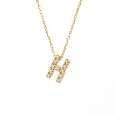 This Gold Pave Diamond Initial Necklace features diamonds set in 14k Yellow Gold. Diamond 0.04 cts Letter 7mm Adjustable 16-18 inch Available in Preorder Diamond Letters, Letters Symbols, Diamond Initial Necklace, Your Favorite, Letter Pendant Necklace, Initial Pendant Necklace, Gold Diamond Jewelry, Necklace Diamond, 14k Gold Necklace