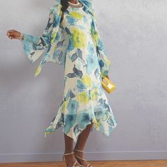 Elegant Organza Dress For Garden Party, Elegant Long Sleeve Summer Mother Of The Bride Dress, Summer Wedding Long Sleeve Mother Of The Bride Dress, Long Sleeve Summer Mother Of The Bride Dress, Summer Long Sleeve Mother Of The Bride Dress, Chic Mother Of The Bride Dress With Fitted Bodice, Summer Formal Long Sleeve Mother Of The Bride Dress, Spring Mother Of The Bride Dress With Fitted Bodice, Elegant Organza Dress For Mother Of The Bride