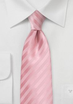 Elevate your style with the Peony Pink Narrow Striped Necktie, a charming accessory that exudes elegance and sophistication. The combination of delicate peony pink and white stripes creates a refined and timeless look that is perfect for any occasion. Whether you're shopping for men's suits or preparing for a wedding, this necktie is a versatile choice that adds a touch of class to your ensemble. The narrow striped pattern adds a modern and dapper touch, making it a stylish accessory for the fas White Ties, Summer Ties, Men Ties, Peony Pink, Wedding Color Inspiration, Pink Life, Pink Men, Pink Ties, Pink And White Stripes