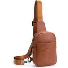 This Small Sling Bag For Women Is Designed To Be Fashionable And Trendy, Perfect For Everyday Use Or Travel. Ideal Size: With Dimensions Of 7.67"H X 5.11"W X 2.16"D And Weighing Just 0.59lb, It Offers A Compact Yet Spacious Storage Solution For Your Essentials. Vegan Leather And Durable Zipper: Crafted From High-Quality Vegan Leather, This Sling Bag Exudes Elegance And Durability. The Main Zippered Compartment Of This Small Sling Bag Features A High-Quality Zipper That Glides Effortlessly, Ensuring Easy Access To Your Belongings And Long-Lasting Durability. Functional Design: Featuring A Main Zippered Compartment With 4 Card Slots And A Slip Pocket For Your Phone, Along With A Quick-Acces Casual Brown Chest Bag For On-the-go, Functional Brown Shoulder Bag With Removable Pouch, Brown Functional Shoulder Bag With Removable Pouch, Functional Brown Crossbody Shoulder Bag, Functional Brown Chest Bag With Removable Pouch, Functional Brown Canvas Shoulder Bag, Travel Shoulder Bag With Adjustable Strap In Camel, Functional Brown Shoulder Bag, Versatile Brown Chest Bag With Zipper Pocket