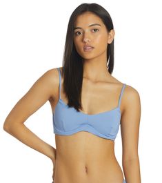 The Billabong Women's Sol Searcher Underwire Bikini Top features a solid bold coloway on premium recycled fabric. It provides skimpy coverage so you can work on that even tan, but the support stays strong with built-in underwire and fully adjustable straps.Features Women's Underwire Bikini Top Fabric: Recycled Peach Stretch Details: Darts at bust Coverage: Skimpy Padding: None Straps: Adjustable ring and slider straps Closure: S-hook at center back Branding: Embroidered logo Details Fabric: 78% Recycled Nylon / 22% Elastane Care: Hand wash Chlorine Resistant: No Adjustable: No Country of Origin: Imported Billabong Women, S Hook, Cute Swimsuits, Top Fabric, Recycled Fabric, Adjustable Ring, Billabong, Adjustable Straps, Built In