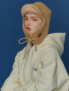 Editor's NotesCPGN’s trooper hat gives casual look with comfortable fit and earflap detail.- Comfortable fit- Earflaps with drawstring and Comme drawing embroidery wappen- Soft fabricMeasurements(in.)One Size- Circumference: 22.4in.- Height: 7.1in.- Brim: 1.6in.*Model Info: 5’8’’Composition & Care- 100% Polyester- Hand-wash in lukewarm water using a neutral detergent recommendedDesigner- by CPGN Casual Winter Bonnet With Ear Flaps, Casual Warm Bonnet With Ear Flaps, Casual Adjustable Bonnet With Ear Flaps, Casual Full Face Warm Hat, Winter Outdoor Bonnet With Ear Flaps, Casual Windproof Hat With Ear Flaps, Casual Winter Hat With Ear Flaps, Casual Windproof Khaki Hat, Khaki Winter Hats