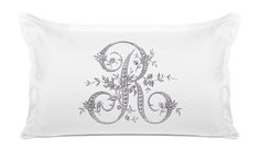 PRICES MAY VARY. VINTAGE FRENCH MONOGRAM – This elegant pillowcase is part of our Vintage French Monogram Collection. It features an early 1900s digitally printed letter design that will make you say “Oui s’il vous plait” (yes, please)! HANDMADE TO ORDER – First, choose your letter. It can be the first letter of your first name or last name. Then decide between Standard Queen size (20x30 inches) or Euro Sham (26x26 inches) sizes. This item is not embroidered. SUPER SOFT SLUMBER – Our pillowcases Monogram Pillowcase, Monogram Letter S, Sophisticated Bedroom, Paris Decor, Monogram Alphabet, Vintage Monogram, Letter Z, Letter R, Sublimation Paper