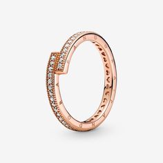 Rose Gold Stackable Rings, Pandora Logo, Pandora Rose Gold, Pandora Rose, Rose Gold Plated Ring, Bracelet Pandora, Pandora Rings, Pandora Jewelry, Silver Roses