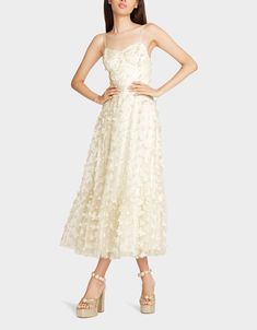 BETSEYS BUTTERFLY MAXI DRESS CREAM - APPAREL - Betsey Johnson Butterfly Maxi Dress, Black Women Dress, Betsey Johnson Dress, Corset Boning, Corset Lace, Betsey Johnson Dresses, Event Outfit, Pretty Prom Dresses, Dress Cream