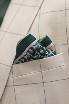 Inspired by Naples' 9th-century B.C. history, this silk pocket square showcases heritage and craftsmanship, adding flair and originality to your look. Large size: Approx. 16.5 x 16.5". This is the correct size to allow for many folding styles and it will not slide down into your pocket. 100% silk twill: A soft, silky fabric traditionally used in men's tailoring. Characterized by a diagonal weave which makes it very durable. We use 14 momme silk because it is supple enough to hold its shape no ma Silk Pocket Square, Silky Fabric, Rolled Hem, Silk Twill, Naturally Dyed, Green And Blue, Pocket Square, Naples, Large Size