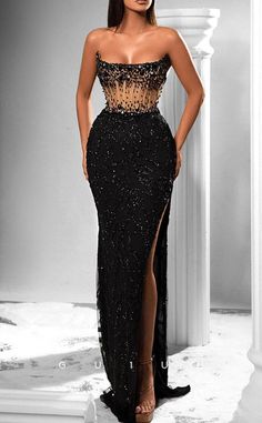 Bday Dresses, Matric Dress, Matric Dance Dresses, Split Prom Dresses, Matric Dance, Classy Prom, Gala Dress, Shimmery Dress, Sky Nails