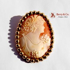 "Antique Large Oval Cameo Shell Brooch 12 K Gold. Unmarked but carefully tested and guaranteed to be as represented. This beautiful brooch is 2 5/8\" long, 2\" wide and weighs 28.7 grams. [nb744]" Anniversary Oval Brooches, Classic Oval Brooches, Classic Oval Cabochon Brooches, Collectible Cabochon Brooches, Ornate Oval Brooches For Anniversary, Oval Cabochon Brooches For Anniversary, Ornate Oval Anniversary Brooches, Antique Oval Cabochon Brooches, Classic Oval Brooches For Collectors