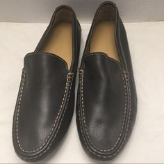 These Shoes Are Brand New Never Been Worn. Excellent For The Summer Spring Fall Weather. Dark Dark Brown Color Pc2 Casual Leather-lined Closed Toe Dress Shoes, Casual Closed Toe Dress Shoes With Leather Lining, Casual Leather Lined Closed Toe Dress Shoes, Casual Dress Shoes With Leather Lining And Almond Toe, Casual Almond Toe Dress Shoes With Leather Lining, Dark Dark Brown, Dark Brown Color, Fall Weather, Shoes Color