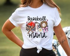 Baseball Mama Shirt, Baseball Mama Shirt, Baseball Shirt For Women, Sports Mom Shirt, Mothers Day Gift, Family Baseball Shirt Thank you so much for choosing us! How To Order 1️⃣ Please review all the information provided before placing an order. 2️⃣ Select the shirt type and size using the drop down menu. 3️⃣ Select the color of the shirt using the following drop down menu. 4️⃣ Once all your desired items are in your cart you may complete your order by entering your payment method, desired shipping address and click submit. Shipping Time Shipping will take 1 business days Sporty Shirt With Custom Print For Sports, Sporty Custom Print Shirt For Sports, Sporty Custom Print Sports Shirt, White Tops With Heat Transfer Vinyl For Sports Season, Pirates Baseball Mom Shirt, Baseball Grandma Shirt, Baseball Maternity Shirt, Cotton T-shirt With Sublimation Print For Baseball Season, Mother’s Day Baseball Shirts