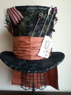 Mad Hatter Cosplay, Mad Hatter Top Hat, Awesome Costumes, Stage Beauty