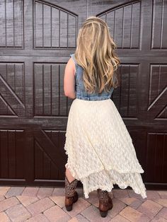 The most darling midi skirt. Perfect for beach days, nights out, or festivals. The sheer lace gives an elegant and feminine touch. Ruffled and handkerchief style gives it beautiful, flirty and graceful movement! Handkerchief Style, Graceful Movement, Beach Days, Sheer Lace, Beach Day, Midi Skirt, Night Out, Festival, Lace