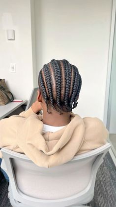 6 Braids Men, 6 Cornrow Braids Men, 6 Braids Hairstyles Black, 6 Cornrows, Fro Styles, Twist Hair Men, Man Braids, Box Braids Men