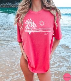 Tropical Palm Tree Comfort Colors Summer Beach Vacation Shirt,palm Trees Graphic Tshirt, Palm Tree Shirt, Aesthetic Shirt,oversized Coverup - Etsy Palm Tree Shirt, Summer Beach Vacation, Aesthetic Shirt, Shirt Aesthetic, Tree Graphic, Aesthetic Shirts, Tree Shirt, Tropical Palm, Comfort Wear