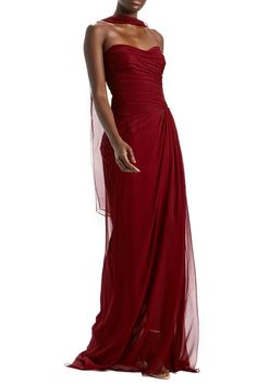 Spaghetti Strap Gown Evening Party, Strapless Ball Dress, Burgundy Gown Classy, Fall Evening Gowns, Halter Gown Classy, Vintage Gala Dress, Long Torso Dress, Classic Formal Dresses, Simple Classy Prom Dresses