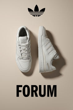 An instant classic born on the basketball court. Stand out in style with the iconic Forum. Jessie Outfits, Sneaker Trends, Figure Ground, Sales Ads, Streetwear Shoes, Fashionable Shoes, Casual Running Shoes, 2 Step, Breathable Sneakers