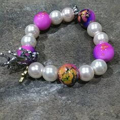 Unicorn Charm Bracelet Unicorn Glass, Pop Beads, Kids Bangles, Made Accessories, Baby Bangles, Unicorn Charm, Star Necklace Gold, Unicorn Pendant, Kids Accessories Jewelry