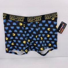 Pac-Man Men’s Boxer Briefs, The Base Is Black, Large, 95% Cotton 5% Spandex . Brand New, Never Used . In Original Container . Authentic & Real Product . Fun Mens Boxers . The Size Is Large (L) . The Base Color Is Black With Yellow Pac-Mans . This Boxers Can Be Used During Workouts, Everyday, Even Lounging Non Smoking House Ambassador Ii, For Over Two Years Same Day Shipping 5 Star Customer Ratings All Offers Are Welcomed Marvin The Martian, Nike Air Max Tn, Man Men, Mens Boxers, Pac Man, Retro 90s, Boxer Briefs, Warner Bros, Shop Wallpaper