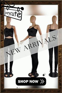 Sexy Body Leisure Solid Color Lace-up Two-piece Set Fitted Two-piece Set Tops For Party, Fitted Party Tops Two-piece Set, Fitted Two-piece Party Top Set, Fitted Two-piece Party Tops, Casual Two-piece Crop Top Set For Party, Trendy Two-piece Crop Top For Night Out, Casual Two-piece Top For Party, Chic Two-piece Stretch Tops, Casual Two-piece Party Tops