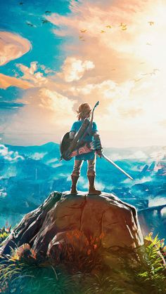 #zeldabreathofthewild ... Iphone Wallpaper Zelda, Zelda Wallpaper, List Inspiration, Aesthetic Minimalist, Zelda Breath, Twilight Princess