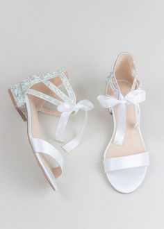 Find your perfect bridal shoes, wedding heels, wedding flats, lace bride shoes, high heels, bridal sandals at KateWhitcomb.com. Our wedding shoe collection includes ivory wedding shoes with block heels, comfortable wedding flats, bridesmaid shoes, comfortable bridal flat shoes for bride and more. Silver Bridesmaid Shoes, Comfortable Wedding Heels, Wedding Shoes Block Heel, Embellished Wedding Shoes, Mother Of The Bride Shoes, Peep Toe Wedding Shoes, Glitter Wedding Shoes, Bridesmaids Shoes, Shoes For Wedding