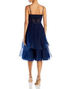 Bcbgmaxazria Corset Tiered Evening Dress Designer Dresses Gowns, Prom Midi Dress, Tulle Evening Dress, Evening Dresses Online, Red Evening Dress, Women's Evening Dresses, Black Evening Dresses, White Dress Summer, Lingerie Romper