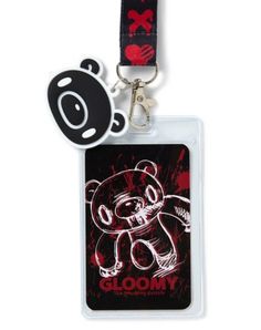 Show off your fandom with this Gloomy Bear heart lanyard! This fun lanyard is perfect for school, festivals, or anywhere else you want to carry your keys and ID without carrying a bag. Officially licensed Dimensions: 18.5" H x 3.1" W Material: Polyester, PVC Care: Spot clean Imported Kawaii Games, Yami Kawaii, Bear Decor, Lanyard, Multi Color, I Am Awesome