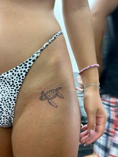 Shark Tooth Finger Tattoo, Small Tattoos For Chest Women, Women Ocean Tattoo, Shark Tattoo On Ribs, Beach Chest Tattoo, Turtle Hip Tattoo, Hottest Tattoos For Women, Marine Tattoos For Women, Tattoo Ideas For The Arm