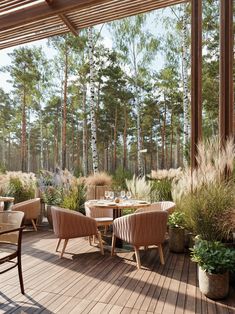 Outdoor Restaurant Patio, Modern Restaurant Design, Patio Trees, Restaurant Patio, Outdoor Cafe, Modern Restaurant, Outdoor Restaurant, Cafe Coffee, Restaurant Interior Design