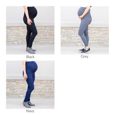 Our Comfy Maternity Jeggings offer the perfect blend of comfort and style. The extra tall waistband and seamless stretch maternity panel provide maximum support and coverage for your growing tummy, and the pull-on closure ensures an easy and secure fit. Plus, rated for top fit and comfort, you can be sure you look and feel great all day long. ﻿Product Features: You will love how comfy they are The waistband is extra tall, giving your tummy more support and coverage Pull on Closure Top Rated Fit Bump Friendly Fitted Maternity Pants, Fitted Maternity Pants Bump Friendly, Maternity Bump Friendly Fitted Leggings, Stretch Maternity Bottoms Bump Friendly, Nursing Friendly Fitted Maternity Bottoms, Maternity Stretch Bottoms With Elastic Waistband, Fitted Nursing Friendly Bottoms For Maternity, Maternity Bottoms With Elastic Waistband And Stretch, Fitted Nursing Friendly Maternity Bottoms