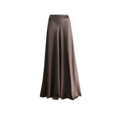 "It is made from soft and good quality Silk fabric. This is made to order in your measurements. Skirt length: 38\" .It can be made longer or shorter. It is made with a zipper. You can choose other colors from the color chart. When you order please give me your measurements: 1: The length of the skirt from the top of the waistline to the bottom hem. 2: Waist ( where you want the waistline to be). 3: Hips ( around the fullest part) 4: And your color choice. *When you order will have a place to wri Maxi Skirt Silk, Black Neck Scarf, Brown Maxi Skirt, Bridesmaid Skirt, Brown Maxi Skirts, Grey Maxi Skirts, Bridesmaid Skirts, Elegant White Dress, Skirt Silk