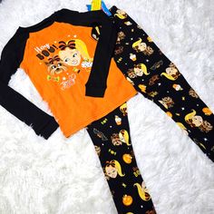 Nwt Jojo Siwa Girls Halloween Cotton 2pc Pajamas Size 10 Playful Orange Long Sleeve Sleepwear, Playful Orange Sleepwear For Sleepovers, Playful Orange Loungewear Sets, Orange Long Sleeve Halloween Sets, Llama Pajamas, Mummy Sleeping Bag, Girls Halloween, Footie Pajama, Carters Girl