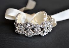 Crystal Bracelet Rhinestone beaded cuff bracelet- bridal, bridesmaid cuff bracelet,bridal bracelet, beaded crystal cuff by BlueSkyHorizons on Etsy https://www.etsy.com/listing/228388723/crystal-bracelet-rhinestone-beaded-cuff Bride Bracelet, Wedding Cuff, Beaded Cuff Bracelet, Wedding Jewelry Bracelets, Bridesmaid Bracelet, Beaded Cuff, Bridal Bracelet, Bracelet Beaded, Rhinestone Bead