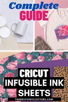 Infusible Ink Complete Guide How To Use Infusible Ink Cricut, Infusible Ink Cricut, Infusible Ink Projects, Sheet Storage, Infusible Ink Transfer Sheets, Using Cricut, Green Mat, Transfer Sheets, Boo Shirts