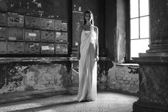 YEON Fall 2016 Campaign Silk Jumpsuit, Lily Flower, Fall 2016, Color Ivory, Luxury Women, Budapest, Open Back, York City, New York City