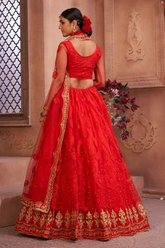 color-red, fabric-net, work-embroidered, brand-name-krupali-savani,occasion-festivewear, occasion-wedding-guest, womenswear,ideal-for-women, lehengas, Product Features: Color: Red Lehenga Fabric: Net Choli Fabric: Net Work: Embroidered Sleeves: Full Sleeves Neck Type: Round Neck Wash Care: Dry Clean Occasion: Festivewear, Wedding Guest Product Type: Lehenga Choli with Dupatta Disclaimer: There will be slight difference in digital to actual image Lehenga Fabric, Red Lehenga, Embroidered Lehenga, Embroidered Sleeves, Full Sleeves, Lehenga Choli, Full Sleeve, Wedding Guest, Lehenga