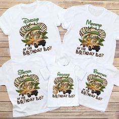 Mickey Safari Birthday Shirts, Mickey Mouse Safari Birthday Shirts, Disney Cotton T-shirt For Birthdays, Disney Short Sleeve Top For Birthday, Disney Safari Birthday, Safari Birthday Shirt, Animal Kingdom Shirt, Disney Family Vacation Shirts, Animal Kingdom Shirts