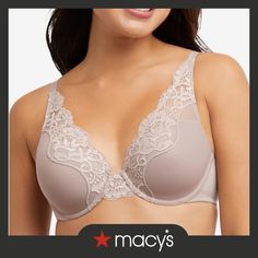 in stock Different Necklines, New Bra, Sleek Look, Stretch Lace, Underwire Bra, Bali, Pick Up, In Store, Buy Online