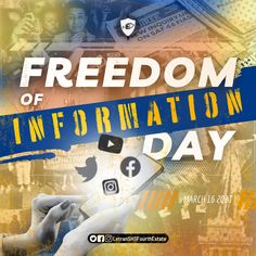 a poster with the words,'freeformum of information day '