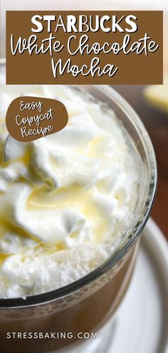 a close up of a dessert in a glass bowl