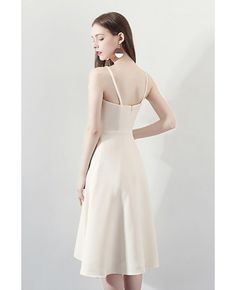 Shop 2018 Champagne Bow Knot Homecoming Party Dress with Straps online. All instock with free shipping. Pro since 2009. Fitted A-line Suspender Dress For Evening, Summer Mini Length Evening Dress For Banquet, Summer Mini Evening Dress For Banquet, Summer Banquet Mini Evening Dress, Fitted Sleeveless Suspender Dress For Wedding, White Fitted V-neck Suspender Dress, Fitted Bodice Mini Dress For Summer Banquet, Summer A-line Evening Dress With Fitted Bodice, Fitted A-line Suspender Dress For Spring