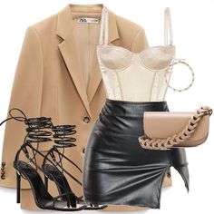 Baddie Outfits For Night Out, Going Out Outfits Night Dress, Villan Era Outfits, Classy Bougie Outfits, Satin Outfits For Women, Boss Lady Aesthetic Outfit, Capricorn Venus Aesthetic Outfit, Mafia Wife Aesthetic Outfits, Vegas Night Out Outfit