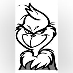 the angry bird logo is shown in black and white