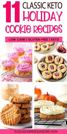 11 classic keto holiday cookie recipes that are low carb and gluten free