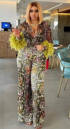 A Shape Gown Ankara, Custom Outfits, Chic Jumpsuit, African Print Dress Ankara, Ankara Gown, Africa Dress, Kimono Design